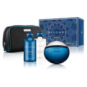 Bvlgari Aqva Pour Homme Atlantique Gift Set For Women (Bvlgari Aqva Pour Homme Atlantique 100ml EDT + Shampoo & Shower Gel 75ml + After Shave Balm 75ml + Cosmetic Bag)