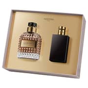 Valentino Uomo 2 Piece Gift Set For Men (Valentino Uomo 100ml EDT + 100ml After Shave Balm)