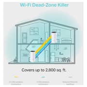 TP-Link Deco M4 AC1200 Dual Band Whole Home Mesh WiFi System (2-pack)