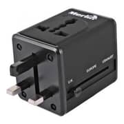 Merlin MUTA-675 Universal USB Travel Adapter Grey