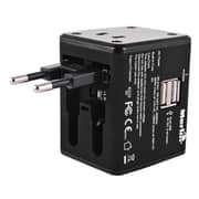 Merlin MUTA-675 Universal USB Travel Adapter Grey