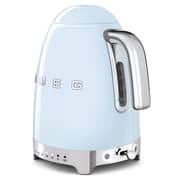 Smeg Kettle 1.7 Litres Variable Temperature Pastel Blue KLF04PBUK