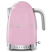 Smeg Kettle 1.7 Litres Variable Temperature Pink KLF04PKUK