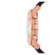 Fossil FS4835IE Grant Chronograph Navy Leather Men's Watch