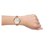 Fossil ES4414 Jacqueline Wink Eye Three-Hand Rose Gold-Tone Stainless Steel Ladies Watch