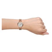 Fossil ES4443SET Carlie Mini Three-Hand Rose Gold-Tone Stainless Steel Watch And Bracelet Ladies Watch Gift Set