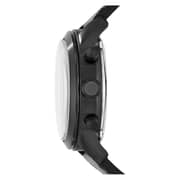 Fossil Pilot 54 Analog Digital Black Leather Watch For Men