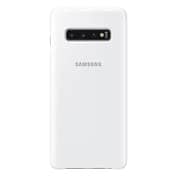 Samsung Clear View Flip Case White For Galaxy S10 Plus