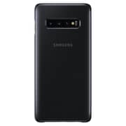 Samsung Clear View Flip Case Black For Galaxy S10 Plus