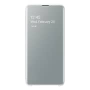 Samsung Clear View Flip Case White For Galaxy S10e