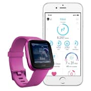 Fitbit Versa Lite Edition Smart Watch - Mulberry Aluminum