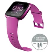 Fitbit Versa Lite Edition Smart Watch - Mulberry Aluminum