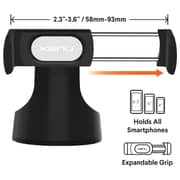 Kenu Airbase Pro | Premium Dashboard & Windshield Suction Mount - Black