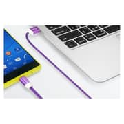 Adata Reversible Ease On Micro USB Cable 1m - Purple