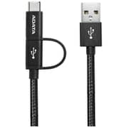 Adata Micro USB/USB-C 2.0 Cable 1m - Black