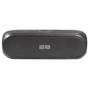 2 بي مكبر صوت بلوتوث مع شاحن متنقل