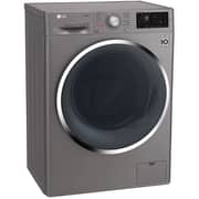 LG Front load 7kg Washer & 4kg Dryer F2J6HGP2S 6 Motion Direct Drive Steam Technology Add Item ThinQ