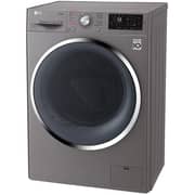 LG Front load 7kg Washer & 4kg Dryer F2J6HGP2S 6 Motion Direct Drive Steam Technology Add Item ThinQ
