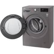 LG Front load 7kg Washer & 4kg Dryer F2J6HGP2S 6 Motion Direct Drive Steam Technology Add Item ThinQ