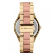 Michael Kors MK3493 Slim Runway Pink Dial Ladies Watch