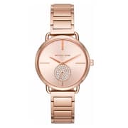 Michael Kors MK3640 Portia Rose Gold-tone Ladies Watch