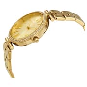 Michael Kors MK3903 Maci Crystal Yellow Gold Dial Ladies Watch