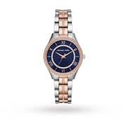 Michael Kors MK3929 Lauryn Three-Hand Two-Tone Stainless Steel Ladies Watch