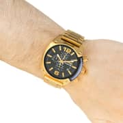 Diesel DZ4342 Overflow gold-tone bracelet Mens Watch