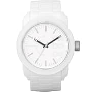 Diesel DZ1436 Double Down White Rubber Mens Watch