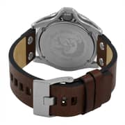 Diesel DZ1716 Dark Brown Leather watch with three-hand Mens Watch
