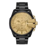 Diesel DZ4485 Mega Chief Chrono Black Stainless Steel Men's Watch