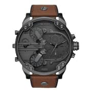 Diesel DZ7413 Mr. Daddy 2.0 Chronograph in Brown Leather Men's Watch