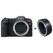 Canon EOS RP Mirrorless Digital Camera Body Black With Mount Adapter EF-EOS R