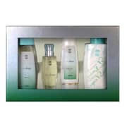 Ajmal Raindrops Gift Set For Women (Raindrops Spray 50ml EDP + 100ml Body Lotion + 200ml Shower Gel + 100gm Powder)
