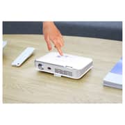 Merlin 3D Pocket Beam PRO Portable Projector - White