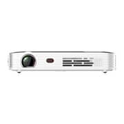 Merlin 3D Pocket Beam PRO Portable Projector - White