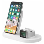 Belkin Wireless Charging Dock White For iPhone/Apple Watch