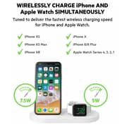 Belkin Wireless Charging Dock White For iPhone/Apple Watch