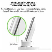 Belkin Wireless Charging Dock White For iPhone/Apple Watch