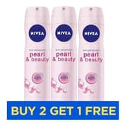 Nivea Deo Spray Pearl & Beauty 150ml - Buy 2 Get 1 Free