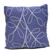 Stretchable Cushion Cover - Blue Twigs Design