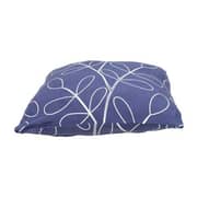 Stretchable Cushion Cover - Blue Twigs Design