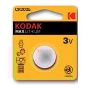 Kodak CR2025 Ultra 3V Lithium Battery