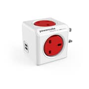 Allocacoc PowerCube Original USB Red 7200/UKOUPC