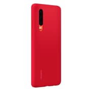 Huawei Elle Silicone Car Case Red For P30
