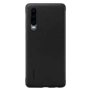 Huawei Elle Smart View Flip Cover Black For P30