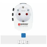 Skross PRO Light USB Travel Adapter White