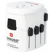 Skross PRO World Travel Adaptor White