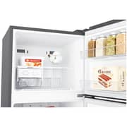 LG Top Mount Refrigerator 333 Litres GNB402SQCB, Multi Air Flow, Pull-out Tray, Big Size Veggie Box