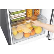 LG Top Mount Refrigerator 333 Litres GNB402SQCB, Multi Air Flow, Pull-out Tray, Big Size Veggie Box